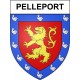 Pelleport 31 ville Stickers blason autocollant adhésif