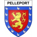 Stickers coat of arms Bazas adhesive sticker