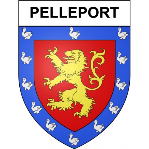 Pelleport 31 ville Stickers blason autocollant adhésif