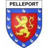 Stickers coat of arms Bazas adhesive sticker