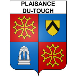 Stickers coat of arms Bazas adhesive sticker