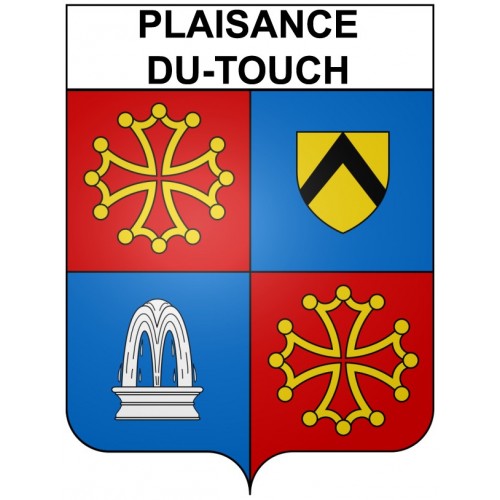 Stickers coat of arms Bazas adhesive sticker