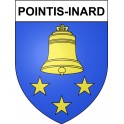 Stickers coat of arms Bazas adhesive sticker