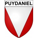 Stickers coat of arms Bazas adhesive sticker