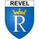 Revel 31 ville Stickers blason autocollant adhésif