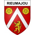 Rieumajou 31 ville Stickers blason autocollant adhésif