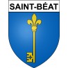 Saint-Béat 31 ville Stickers blason autocollant adhésif