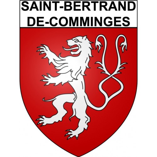 Saint-Bertrand-de-Comminges 31 ville Stickers blason autocollant adhésif