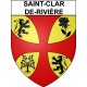 Stickers coat of arms Bazas adhesive sticker