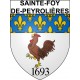 Sainte-Foy-de-Peyrolières 31 ville Stickers blason autocollant adhésif