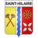 Stickers coat of arms Bazas adhesive sticker