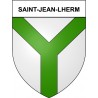 Saint-Jean-Lherm 31 ville Stickers blason autocollant adhésif
