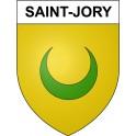 Saint-Jory 31 ville Stickers blason autocollant adhésif