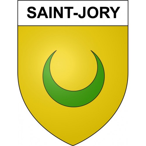 Saint-Jory 31 ville Stickers blason autocollant adhésif