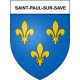 Saint-Paul-sur-Save 31 ville Stickers blason autocollant adhésif