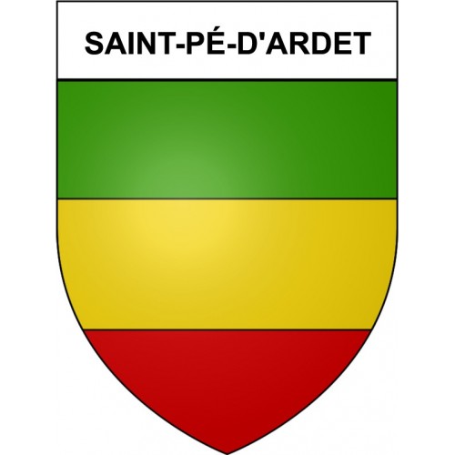 Bazas Sticker wappen, gelsenkirchen, augsburg, klebender aufkleber