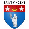 Saint-Vincent 31 ville Stickers blason autocollant adhésif