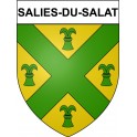 Bazas Sticker wappen, gelsenkirchen, augsburg, klebender aufkleber