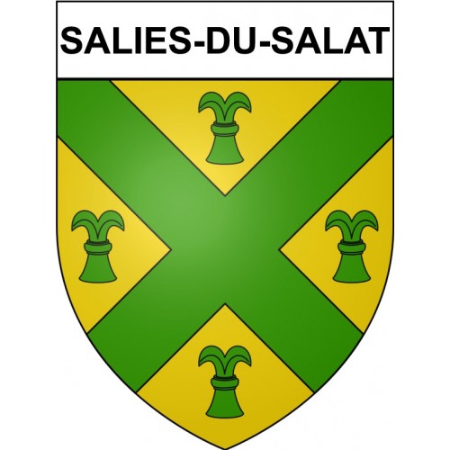 Stickers coat of arms Bazas adhesive sticker