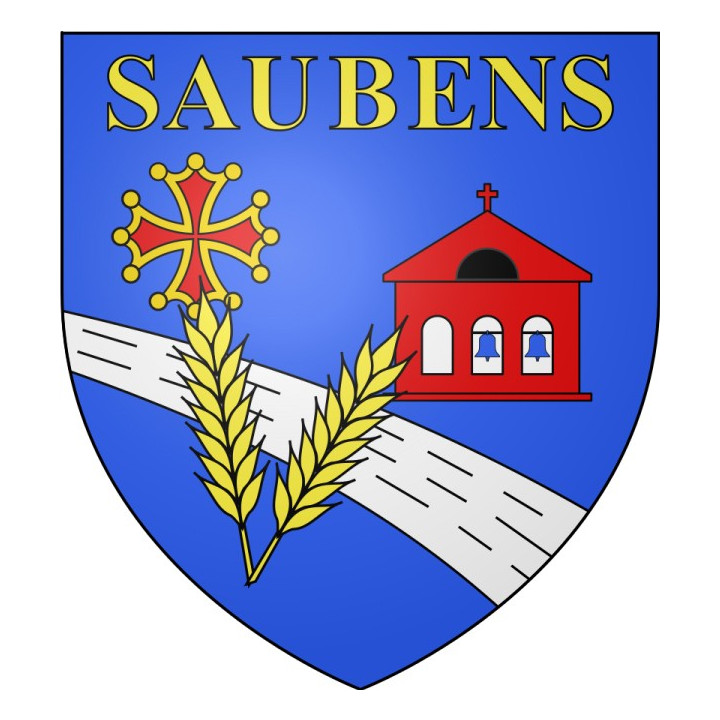 Saubens 31 ville Stickers blason autocollant adhésif