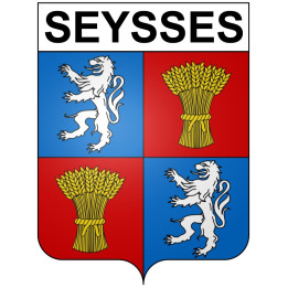 Stickers coat of arms Bazas adhesive sticker