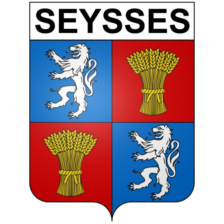 Seysses 31 ville Stickers blason autocollant adhésif