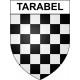 Stickers coat of arms Bazas adhesive sticker