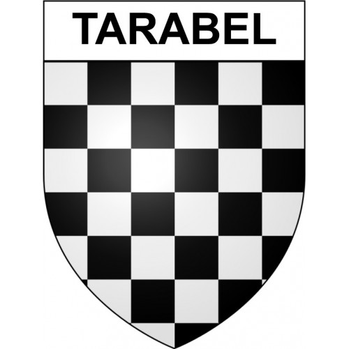 Stickers coat of arms Bazas adhesive sticker