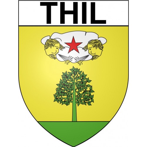 Thil 31 ville Stickers blason autocollant adhésif