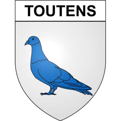 Toutens 31 ville Stickers blason autocollant adhésif
