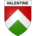 Stickers coat of arms Bazas adhesive sticker