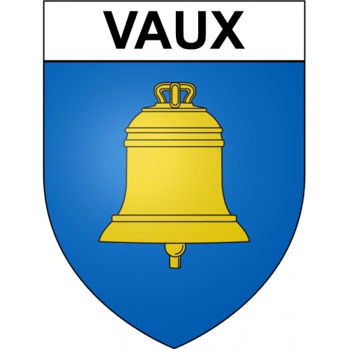 Vaux 31 ville Stickers blason autocollant adhésif