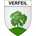 Stickers coat of arms Bazas adhesive sticker