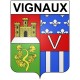 Stickers coat of arms Bazas adhesive sticker