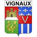 Stickers coat of arms Bazas adhesive sticker