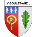 Stickers coat of arms Bazas adhesive sticker