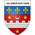 Villemur-sur-Tarn 31 ville Stickers blason autocollant adhésif