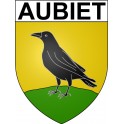 Bazas Sticker wappen, gelsenkirchen, augsburg, klebender aufkleber