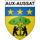 Stickers coat of arms Bazas adhesive sticker