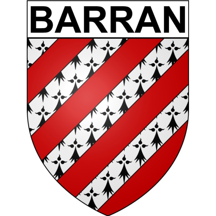 Stickers coat of arms Bazas adhesive sticker