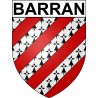 Barran 32 ville Stickers blason autocollant adhésif