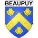 Bazas Sticker wappen, gelsenkirchen, augsburg, klebender aufkleber
