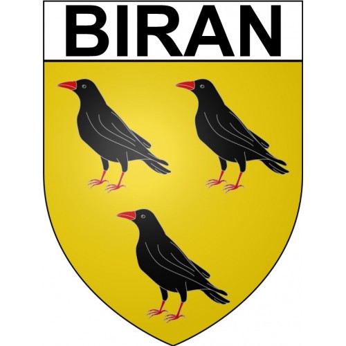 Stickers coat of arms Bazas adhesive sticker