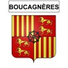 Stickers coat of arms Boucagnères adhesive sticker