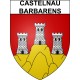 Castelnau-Barbarens 32 ville Stickers blason autocollant adhésif