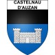 Stickers coat of arms Bazas adhesive sticker