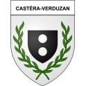 Stickers coat of arms Bazas adhesive sticker