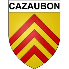 Stickers coat of arms Bazas adhesive sticker