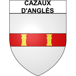 Stickers coat of arms Bazas adhesive sticker