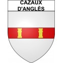 Cazaux-d'Anglès 32 ville Stickers blason autocollant adhésif